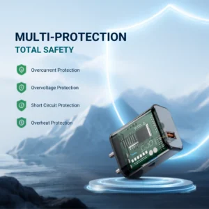 25W TRANSPARENT WALL CHARGER