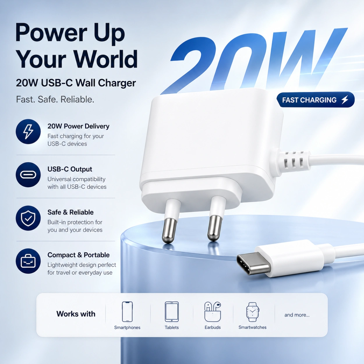 SOUND BOX CHARGER AP 03 WHITE - Image 3
